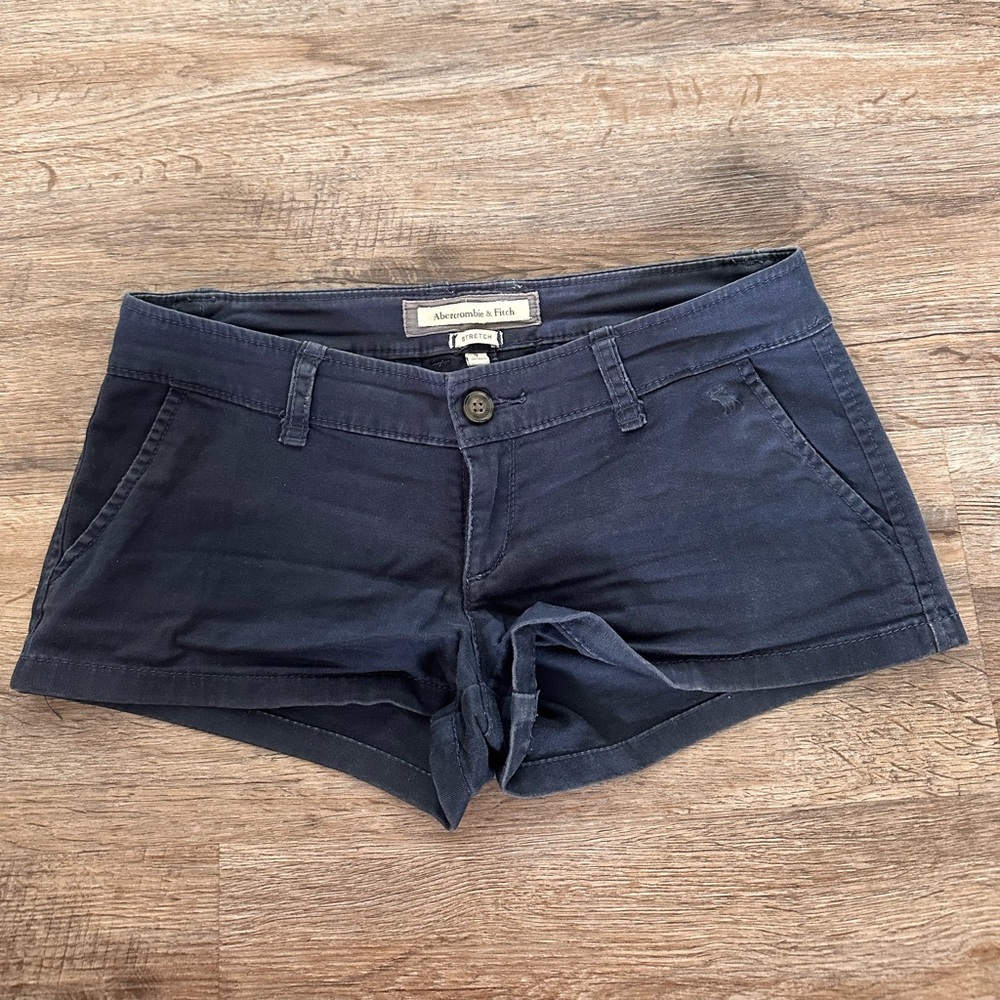 Abercrombie & Fitch Navy Blue Shorts- Size 2
